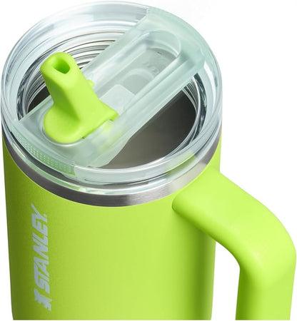 STANLEY Quencher ProTour Flipstraw Tumbler, 30 oz, Chartreuse