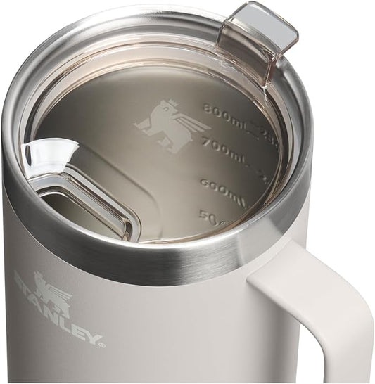 STANLEY The Everyday Suburban Mug | 30 oz | Drink Through Lid | Cup for Coffee, Tea and Drinks | Insulated Stainless Steel Coffee Mug | BPA-Free | Ash