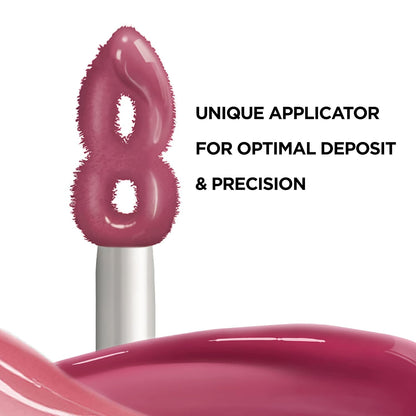L'Oreal Paris Infallible Pro Gloss Plump Lip Gloss with Hyaluronic Acid, Long Lasting Plumping Shine, Lips Look Instantly Fuller and More Plump, Moonlit Rose, 0.21 fl. oz.