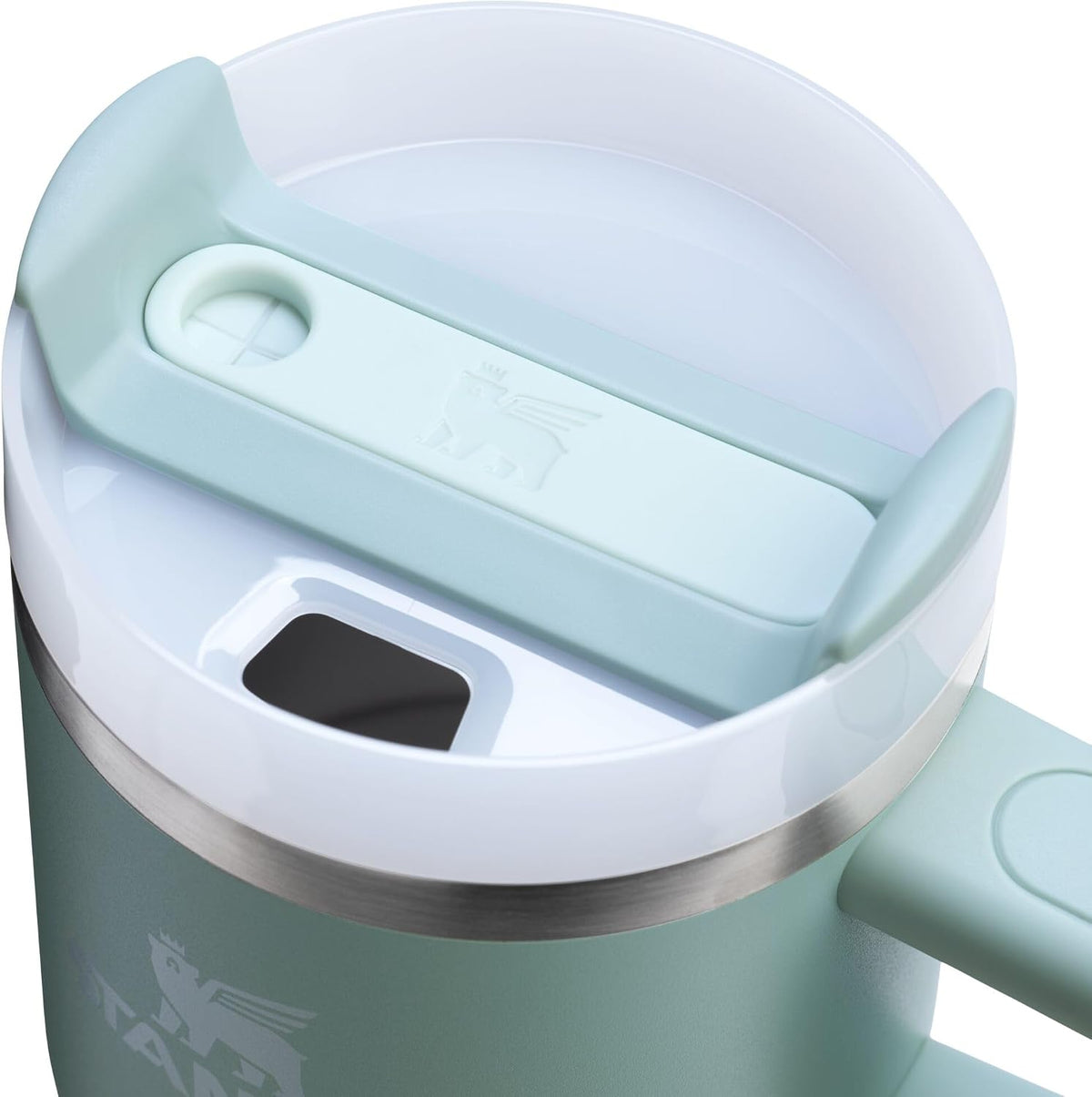 STANLEY Quencher H2.0 Flow State Tumbler, 20 oz, Seafoam