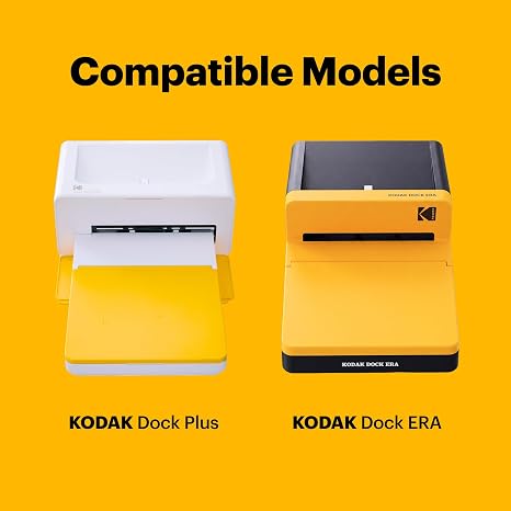 KODAK Dock 4x6” Cartridge Refill, 160 Sheets, Dock Plus & Dock Era