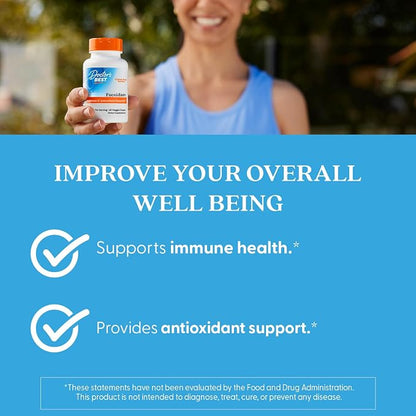 Doctor's Best Fucoidan Supplement for Men & Women, Non-GMO, 60 Veg Caps