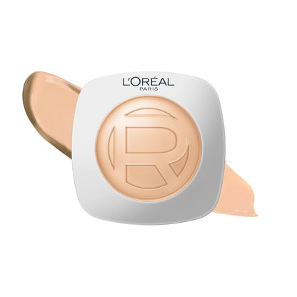 L'Oreal Paris True Match Hyaluron Tinted Balm Foundation, Skincare Foundation with Light to Medium Radiant Coverage, Minimizes Wrinkles and Fine Lines, Non-Comedogenic Formula, Very Light 01