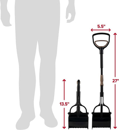 Arm and Hammer Claw Pooper Scooper for Dog Waste, Easy Yard Cleanup Tool