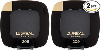 L'Oreal Paris Colour Riche Monos Eyeshadow, Noir Cest Noir, 0.12 oz. (Pack of 2)