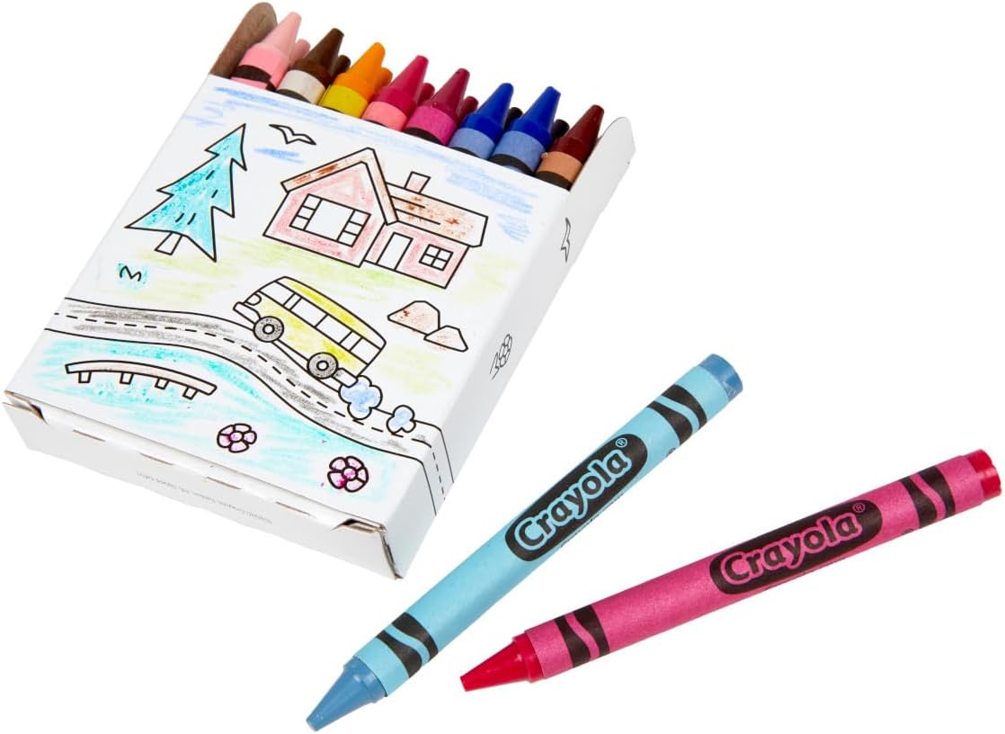Crayola Crayon Tub (240ct), Bulk Crayons for Kids, Spring Craft Supplies, Classroom Coloring Gifts for Kids & Toddlers, Ages 3+