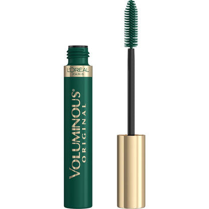 L’Oreal Paris Original Voluminous Mascara, Building Mascara Volume and Length Formula, Washable, Deep Green, 0.26 Fl Oz., 1 Count