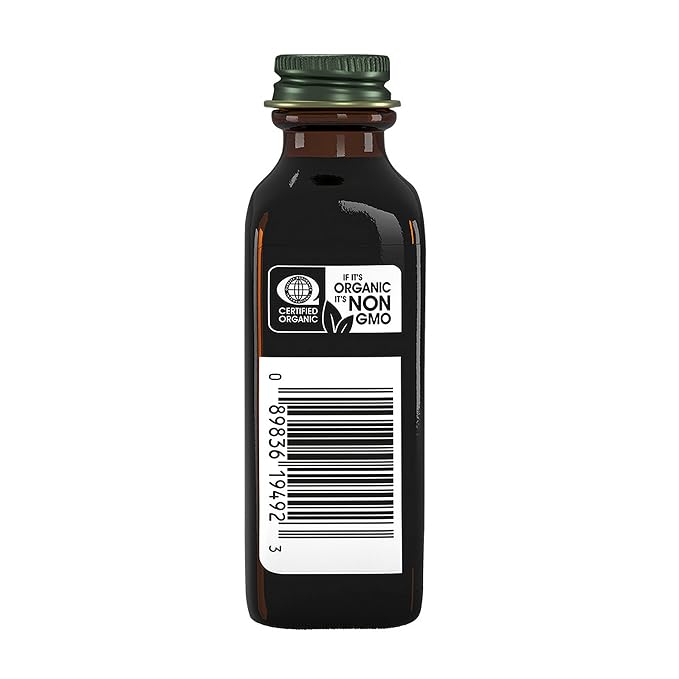 Simply Organic Vanilla Flavoring 2 Fl Oz (Pack of 6)