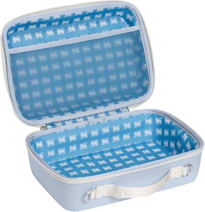 STANLEY All Day Midi Lunch Box | 6.3-Quart | EVA Insulated Lunch Bag | Crush Resistant | Adjustable Strap | BPA-Free | Blue Dream Stone