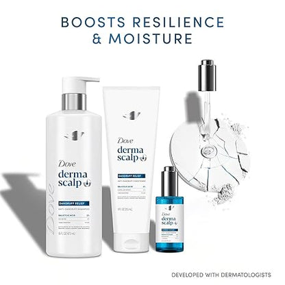 Dove Derma Scalp Anti-Dandruff Shampoo and Conditioner – Dandruff Relief Treatment with 2% Salicylic Acid, Niacinamide