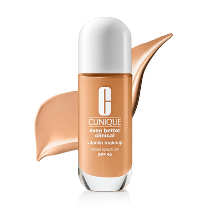 Clinique Even Better Clinical Vitamin Makeup Broad Spectrum SPF 45 With Vitamin C, Vitamin E + Vitamin B3 | Light Coverage + Vibrant Finish