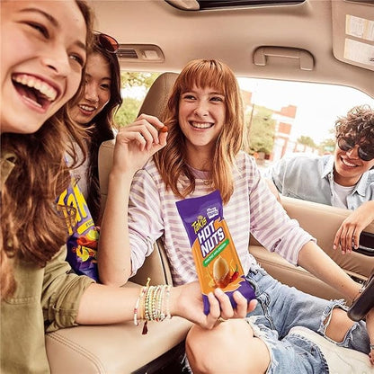 Takis Nacho Xplosion Hot Nuts Double-Crunch Peanuts, 12 pc / 3.2 oz Box