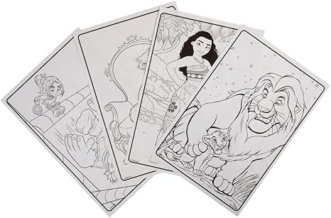 Crayola Coloring Book, Big Book of Disney Animation, 288 Coloring Pages, Gift for Kids, Age 3, 4, 5, 6