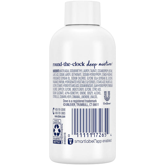 Dove Deep Moisture Body Wash 24-Pack, Travel Essentials, 3 Oz Ea