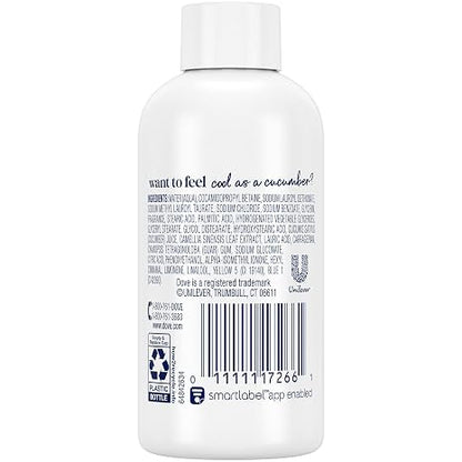 Dove Travel Body Wash, Refresh 24-Pack, Cucumber & Green Tea, Moisturizing for Lotion-Soft Skin, 3 Oz Ea