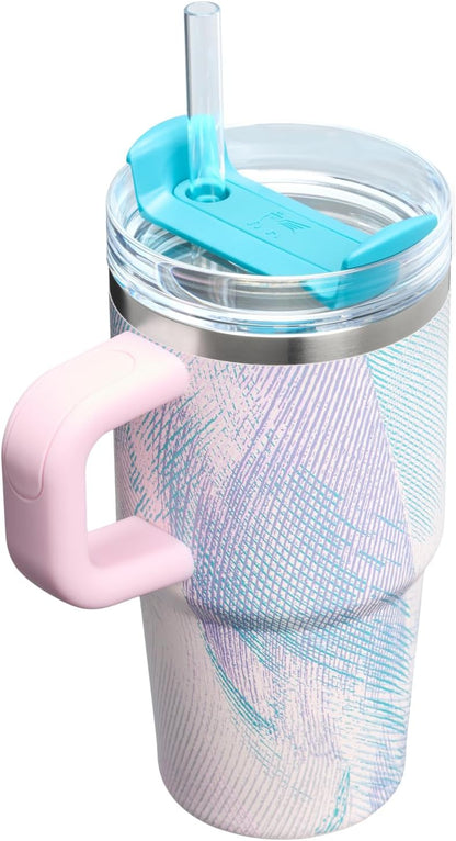 STANLEY Quencher H2.0 Flow State Tumbler, 20 oz, Sea Glass Plume