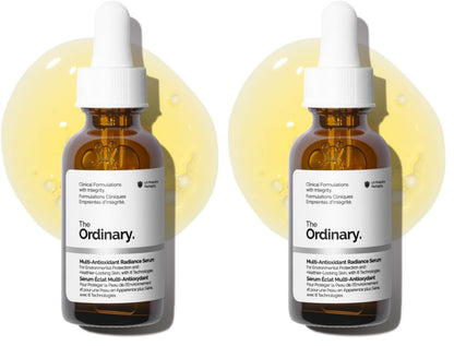 The Ordinary Multi-Antioxidant Radiance Serum, Vitamin C Serum For Face, Brighten & Protect Skin – Boosts Glow & Shields Against Environmental Stressors, 1 Fl Oz (Pack of 2)