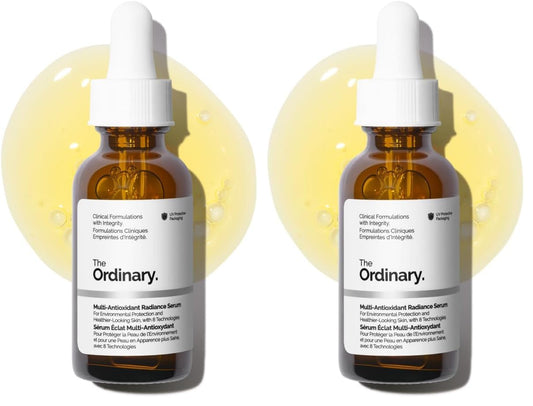 The Ordinary Multi-Antioxidant Radiance Serum, Vitamin C Serum For Face, Brighten & Protect Skin – Boosts Glow & Shields Against Environmental Stressors, 1 Fl Oz (Pack of 2)