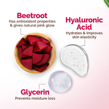 MAMAEARTH Beetroot Hydraful Light Moisturizing Cream for Soft and Smooth Skin 200g