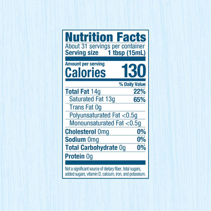 Carrington Farms Organic Medium Chain Triglyceride Oil, 16oz Plastic Bottle