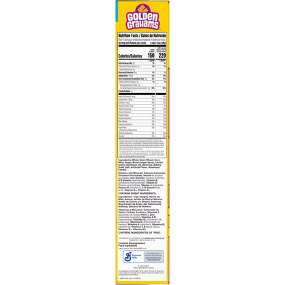 Golden Grahams Breakfast Cereal, Graham Cracker Taste, Family Size, 18.9 oz