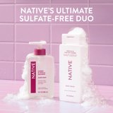 Native Body Wash, Vanilla & Cactus Flower, Sulfate Free, for Women & Men, 18 fl oz