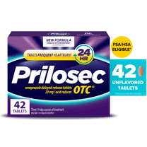 Prilosec OTC, Omeprazole 20mg, Omeprazole, Heartburn Medicine, 24 Hour Omeprazole Relief, 42 Tablets