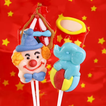 Circus Lollipops, Carnival Candy, 18 Count, 7.62 Ounce Box