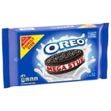OREO Mega Stuf Chocolate Sandwich Cookies, Family Size, 17.6 oz