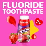 (2 pack) Colgate Kids Fluoride Toothpaste, Strawberry Burst, 4.6 oz