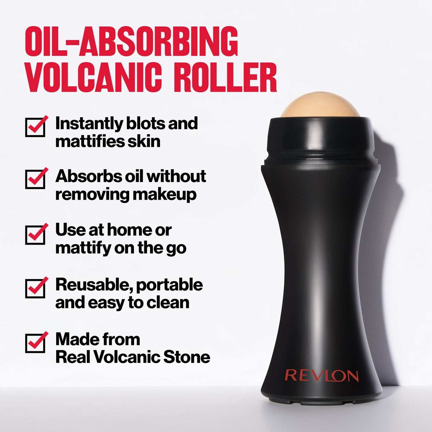 Revlon Oil-Absorbing Volcanic Roller, 1 count