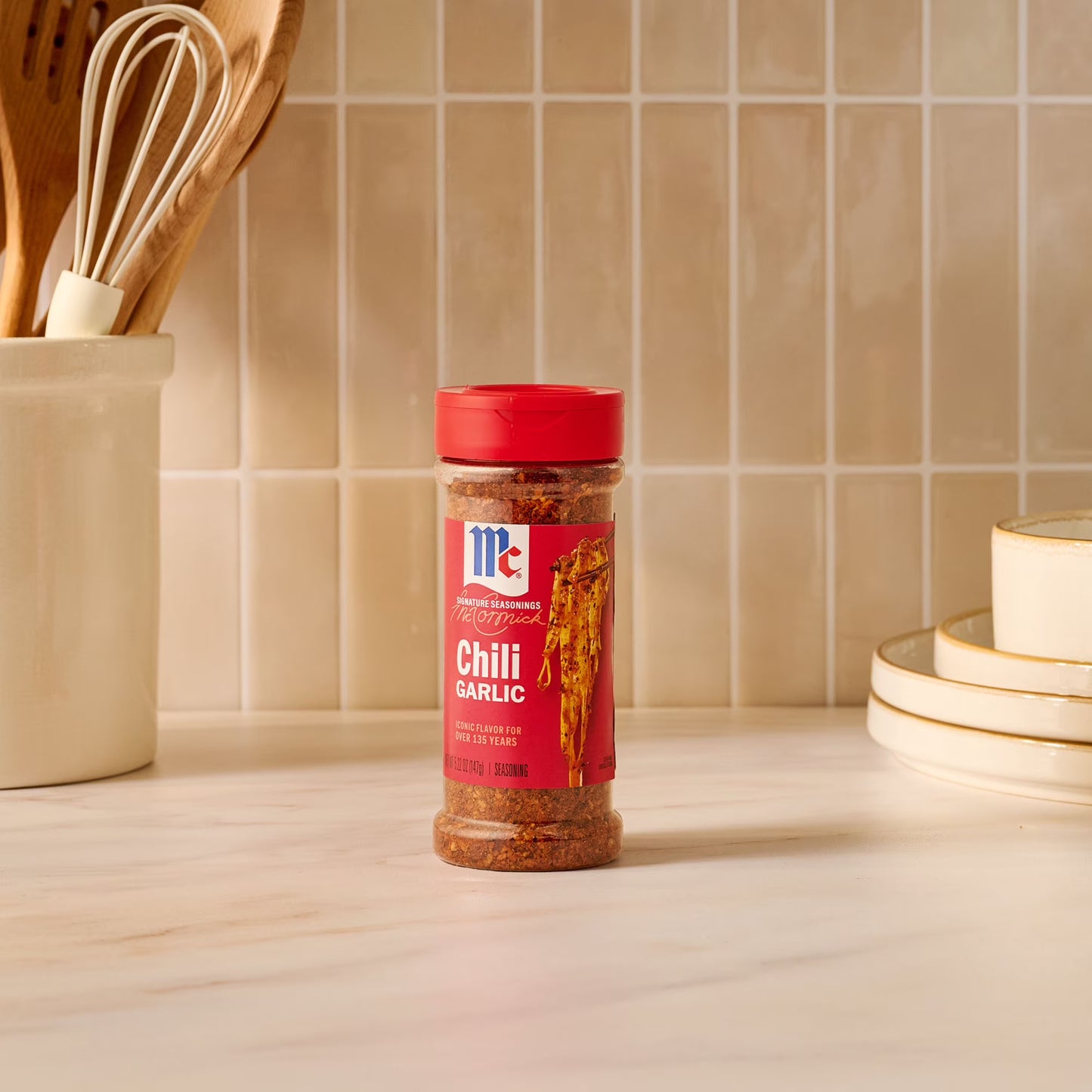 McCormick Chili Garlic Seasoning, 5.22 oz Bottle