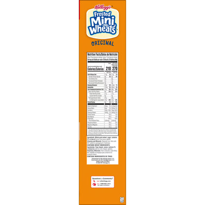 Kellogg's Frosted Mini-Wheats Original Breakfast Cereal, High Fiber, Mega Size, 32 oz