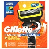 Gillette Pro Glide Shield Men's Razor Blade Refill Cartridges, 4 Count
