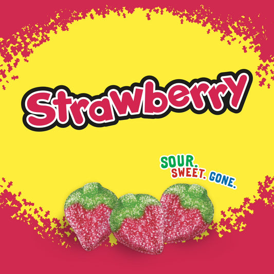 SOUR PATCH KIDS Strawberry Soft & Chewy Gummy Candy, Share Size, 12 oz