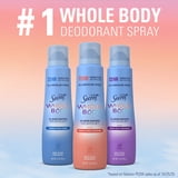 Secret Women's Whole Body Deodorant Aluminum Free Spray, Peach & Vanilla 3.5oz