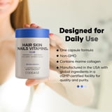 Codeage Hair Skin Nails Vitamins Capsules, 45 ct.