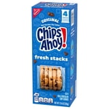 CHIPS AHOY! Fresh Stacks Chocolate Chip Cookies, Travel Snacks, 7.76 oz (4 Multi Snack Packs)