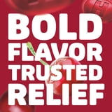HALLS Cough & Throat Relief Cherry Cough Drops, No Synthetic Dyes, Value Pack, 80 Drops