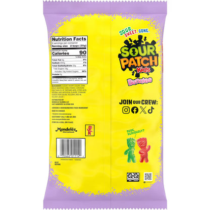 SOUR PATCH KIDS Bunnies Soft & Chewy Easter Candy, 18 Snack Packs
