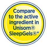 Equate Maximum Strength Nighttime Sleep-Aid Diphenhydramine HCl Sleep Support Softgels, 50 mg, 100 Count, Compare to Unisom SleepGels Active Ingredient