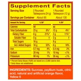 Metamucil Psyllium 4in1 Fiber Supplement Powder, Orange, 55 oz., 2 pk.