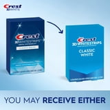 Crest 3DWhitestrips Classic White Teeth Whitening Kit, 10 Count