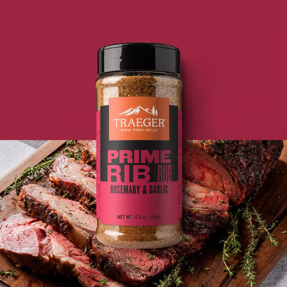 Traeger Pellet Grills Prime Rib Rub, Mixed Spices & Seasonings, 12.5 oz