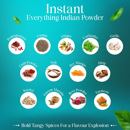 Satya Blends, Everything Indian Masala 2.5oz - Tangy, Spicy Flavor Spice Blend, Multipurpose Seasoning Mix for Vegetables, Paneer