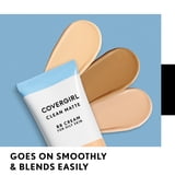 COVERGIRL Clean Matte BB Cream ror Oily Skin, 530 Light Medium, 1 fl oz, Oil-Free BB Cream Foundation