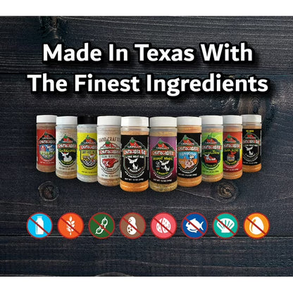 2 Gringos Chupacabra Ribnoxious Rib Rub, 11.5 Ounce H1