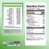 BetterBody Foods Organic Plant Based Protein Powder, 16g of Protein 24% DV, Vegan, 12.7 oz