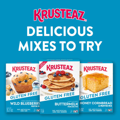 Krusteaz Gluten Free Meyer Lemon Bar Mix, Gluten Free Baking Mix, 18.42 oz Box