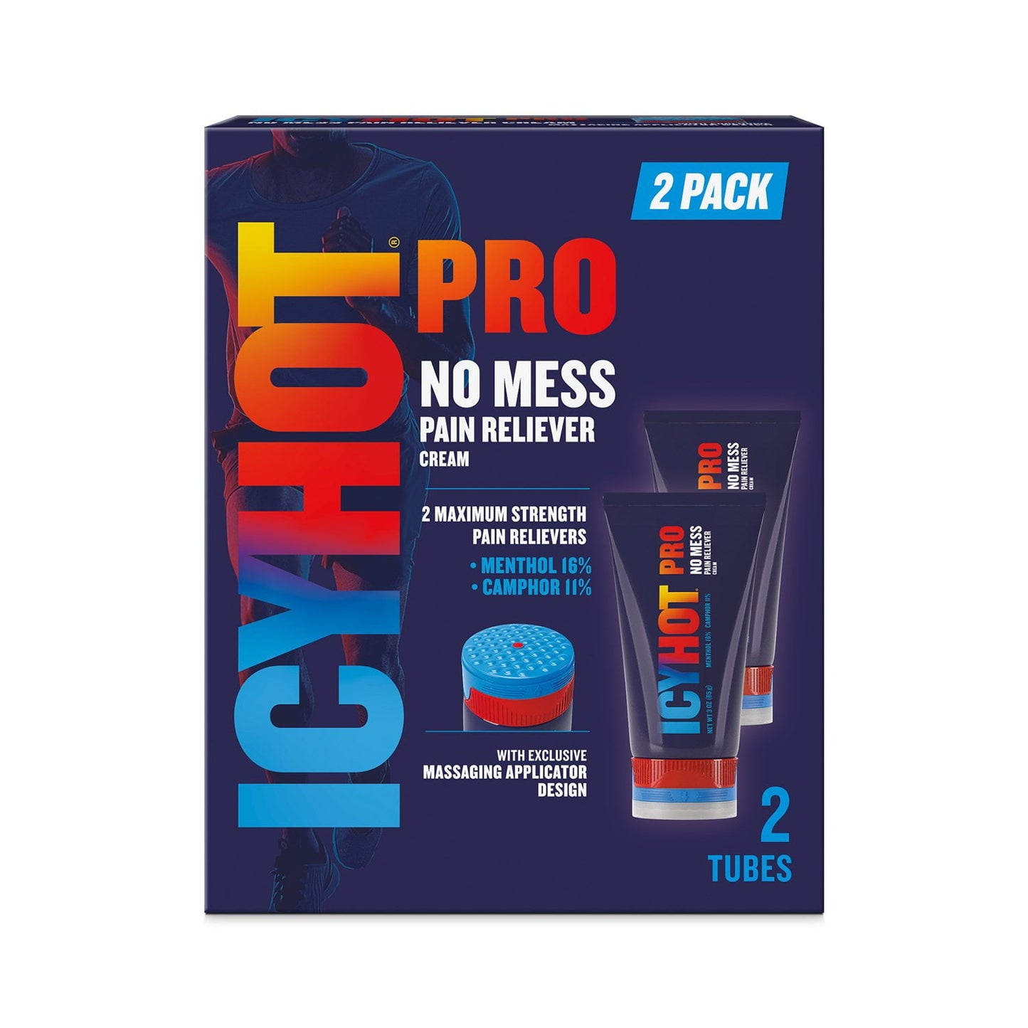 Icy Hot Pro Pain Cream, 3 fl. oz., 2 pk.